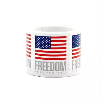 100 шт. США. Пометить марки навсегда США. Марки с флагами(2023)