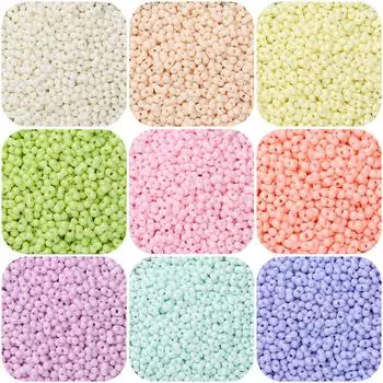 100 шт. стеклянные бусины, чешские арахисовые бусины, разделительные бусины для изготовления ювелирных изделий, аксессуары 01