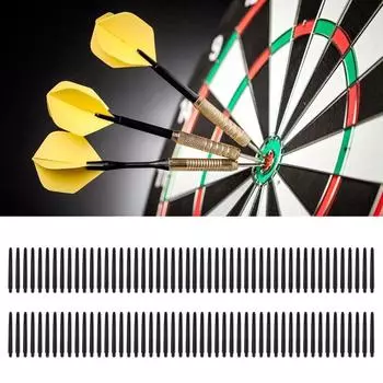 100 шт. стержней для дротиков, короткие стержни для дротиков, 2BA, винтовая резьба, борона для дротиков, стержень для дротика, средние аксессуары для угловых дротиков для отдыха