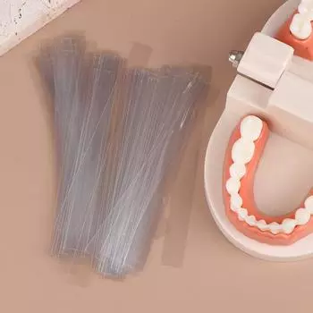 100 шт. стоматологические полиэстеровые матричные ленты смоляные стоматологические клинические расходные материалы распорка без фиксаторов материал для отбеливания зубов one size