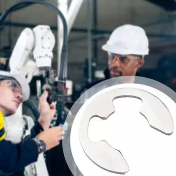 100 шт. стопорных колец E-Style, сменные 1,2–15 мм, стопорные кольца E для автомобильных двигателей