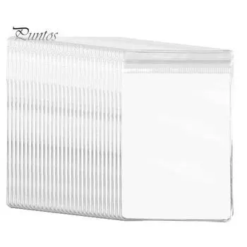 100 шт., сумки для ювелирных изделий, антиокислительные серьги, ожерелье, браслет, сумка для хранения, влагостойкая упаковочная сумка для дома прозрачный