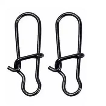 100 шт. сверхмощный рыболовный крючок из нержавеющей стали с разъемом для приманки Fastlock