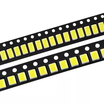 Лента со светодиоидами, 100 шт 2835 SMD белый