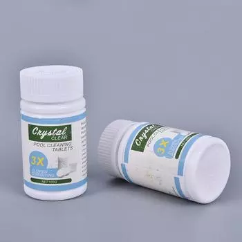100 шт. таблетки для чистки бассейна эффективно очищают воду, прозрачные очистители для бассейнов
