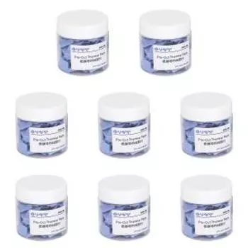 - 100 шт. теплопроводящая термопрокладка, термостойкая 12x12x1,5 мм для ремонта процессора графического процессора