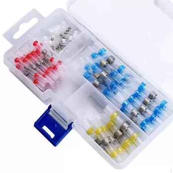 100 шт. термоусадочные рукава, водонепроницаемые для автомобильной сварки