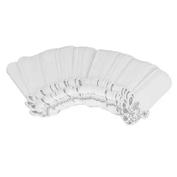 100 шт. тест-полоски для парфюмерии с цветочным принтом, белая тестовая бумага для эфирных масел для теста на ароматы ароматерапии