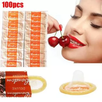 100 шт. ультратонкий латексный презерватив с маслянистым кольцом, рукава для задержки эякуляции, секс-игрушка