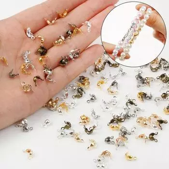 100 шт./упак., 4*7 мм, популярная многоцветная пряжка с двойной головкой, соединительные компоненты, пряжка, соединительная цепочка, застежка, бусины, фитинги, изготовление ювелирных изделий своими руками 4*7mm*100pcs бронзовый