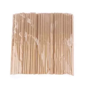 100 шт./упак. экологически чистые винтажные соломинки из крафт-бумаги для вечеринок