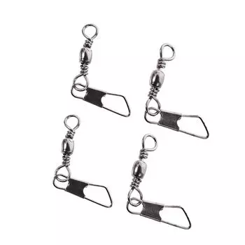 100 шт./упак. инструмент для рыболовной снасти, соединитель для лески, рыболовные штифты, вертлюги, сплошные кольца, подвесная защелка