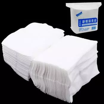 100 шт./упак. Электростатическая пылеудаляющая бумажная салфетка для уборки тряпка для мытья посуды одноразовая сменная бумажная швабра кухонные принадлежности