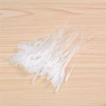 100 шт./упак. Клеевые микронаконечники, пластиковые наконечники для бутылочек с клеем, точный аппликатор, трубка для капель, удлинитель для клея, насадка для лабораторного творчества