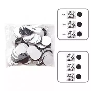 100 шт./упак. шлифовальная бумага для ног, простая в использовании, легкая наждачная бумага, полезный электрический полировщик для ногтей, шлифовальная бумага для ног для кутикулы 120#