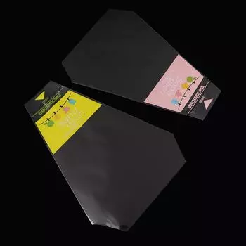 100 шт. Упаковка для сэндвичей, прозрачная, запеченная, треугольная, для выпечки, хлеба, еды, одноразовая, прозрачная, сумка