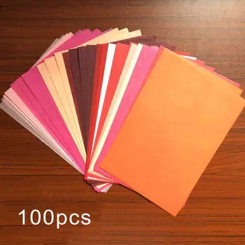 100 шт., упаковочная бумага для букетов, перламутровые многоцелевые упаковочные листы для цветов pink
