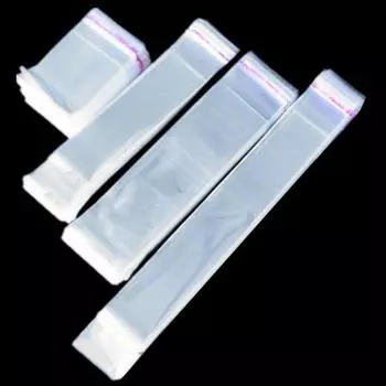 100 шт. упаковочные пакеты клейкие грязеотталкивающие гибкие прозрачные пластиковые пакеты для упаковки ювелирных изделий хозяйственные принадлежности M