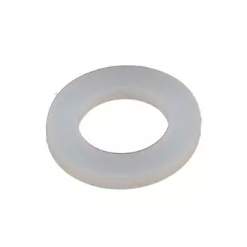 100 шт. уплотнительное кольцо, силиконовая плоская прокладка, уплотнение, прокладка для водопроводного крана, белое уплотнительное кольцо, шайба, кольцо, прокладка 1/4 inch