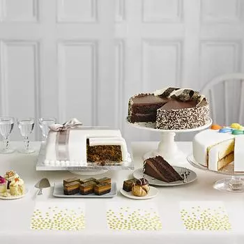 100 шт. в упаковке Gold Dot одноразовые салфетки черно-золотые принадлежности для вечеринок Gold Dot