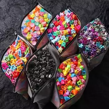 100 шт. в упаковке оптом матовые конфетные цвета маленькие заколки-украшения для волос заколки-краб для женщин аксессуары для волос мини-шпильки 100PCS