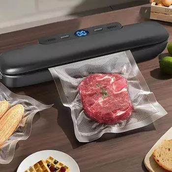 100 шт. вакуумных пакетов, пакеты для хранения продуктов, бытовые пакеты для хранения продуктов, подходят для приготовления пищи, контроля порций,