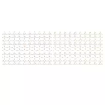 100 шт. вешалка для кукольной одежды изысканная милая металлическая вешалка для кукольной одежды аксессуары Gold