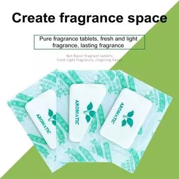100 шт. влагостойкие ароматические таблетки с длительным эффектом для растений, фруктов, гардероба, одежды, обуви, удаления запахов, впитывания влаги, ароматизированные B