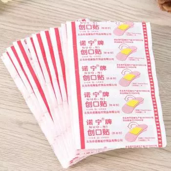 100 шт. водонепроницаемые дышащие пластыри пластыри аптечка первой помощи для детей