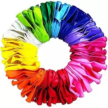 100 шт. воздушные шары, пастельные, 10-дюймовые воздушные шары, цветные воздушные шары на день рождения, латексные цветные воздушные шары для украшения вечеринки 20x20x3cm