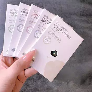 100 шт. впитывающая бумага для лица, очищающие салфетки для контроля масла, впитывающий лист, маслянистая матирующая ткань, инструмент для очистки красоты