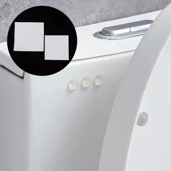 100 шт. Защитные накладки на подушки, самоклеящиеся дверные стопоры, резиновые амортизаторы, бамперы для шкафов, силиконовые накладки на мебель