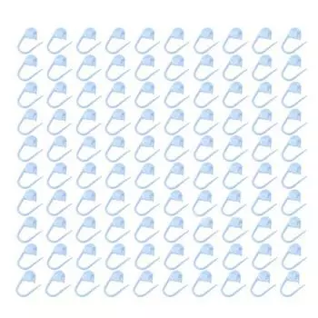 100 шт., зажим для вязания крючком, игла для рукоделия, маркер для рукоделия, швейные инструменты светло-розовый