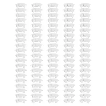 100 шт. зажимы для поддержки растений прочные пластиковые вертикальные зажимы для фиксации лозы широкого применения для томатов