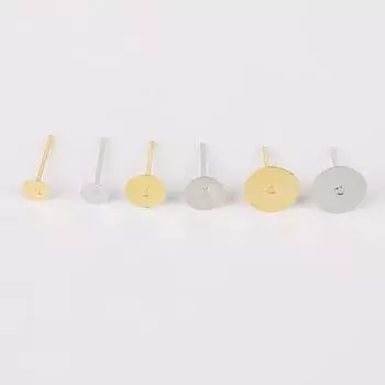 100 шт., железные серьги, аксессуары для изготовления ювелирных изделий, ювелирные изделия ручной работы, беруши в комплект не входят 4x12mm 100pcs/bag