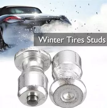 100 шт. Зимние универсальные шипы для шин автомобиля/мотоцикла, шипы для цепей противоскольжения 8-12-2 (мм)