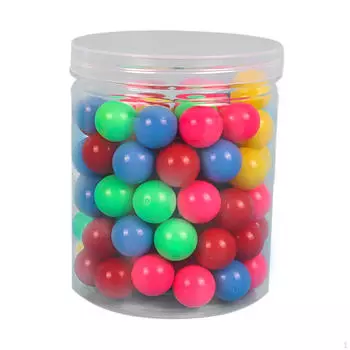 100 штук образовательных блоков счет мяч распознавание цвета DIY творчество красочные математические знания