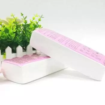 100 штук одноразовой вощеной бумаги для удаления волос, простота использования, безопасность и гигиеничность