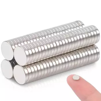 100 штук сверхсильных неодимовых магнитов 5 мм 1 мм круглые магниты сильные магниты универсальные идеально подходят для кухонных поделок - посуда, холодильник, офис,