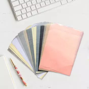 100 штук упаковочная бумага для букета, цветочная упаковка, простые тонкие цветочные листы Style A