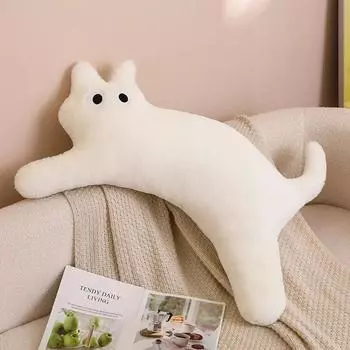 100 см милая мягкая подушка для кошек, плюшевые игрушки, мягкая офисная подушка для сна, рождественские подарки на день рождения для детей, девочек 100cm