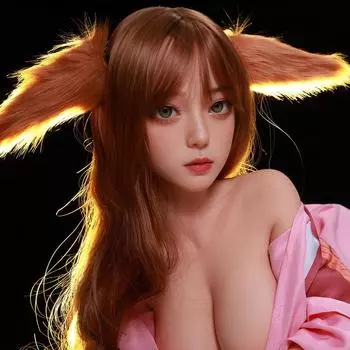 100 см мужская секс-кукла в японском стиле с большой грудью, лиса, пушистая вагина, секс, анальный секс, мастурбация, чашка, эротическая секс-игрушка для взрослых 100cm