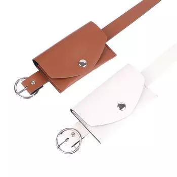 100 см поясной ремень регулируемый ПУ поясная сумка металлическая пряжка кошелек телефон сумка женские декоративные ремни продавец рабочая сумка чёрный