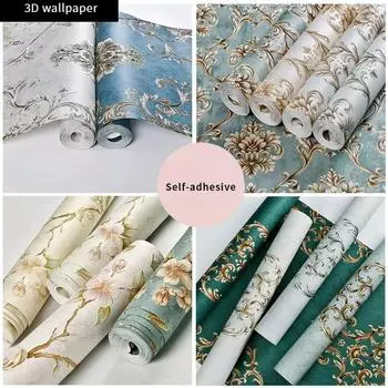100 см x 53 см 3D самоклеющиеся обои наклейки на стену домашний декор гостиная спальня фон Настенный декор Beige base 203071-100cmx53cm