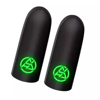 100 Stck Fingerabdeckung, rutschfest, leuchtend, Game-Controller-Daumenhandschu