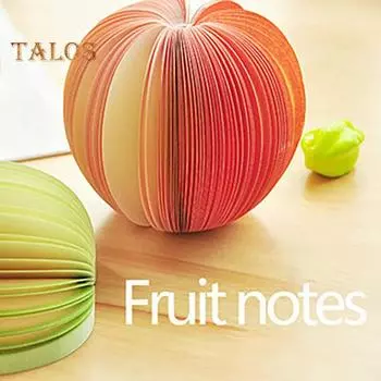 100 страниц грушевидной формы липкие заметки в форме фруктов портативные блокноты из скретч-бумаги декор для стола офисные принадлежности Apple