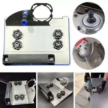 100 Тип Угловая шлифовальная машина Подставка для резки плитки 45° Подставка для снятия фаски Портативные инструменты для снятия фаски для камня Строительный инструмент для резки углов