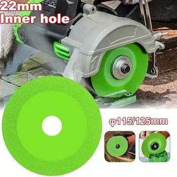 100 Тип Угловая шлифовальная машина Стеклорезный диск 1 мм Точный Зеленый Совершенно Новый