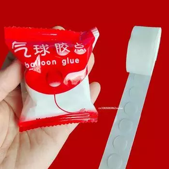 100 точек крепления воздушного шара точечное крепление воздушных шаров к потолку или стене наклейки на воздушные шары украшение на день рождения вечеринка свадьба 100 Points