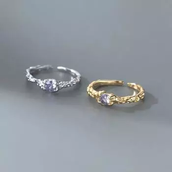 100% твердые кольца из стерлингового серебра 925 пробы с цирконом для женщин, простые модные ретро-Anillos, подарки для вечеринок, аксессуары resizable